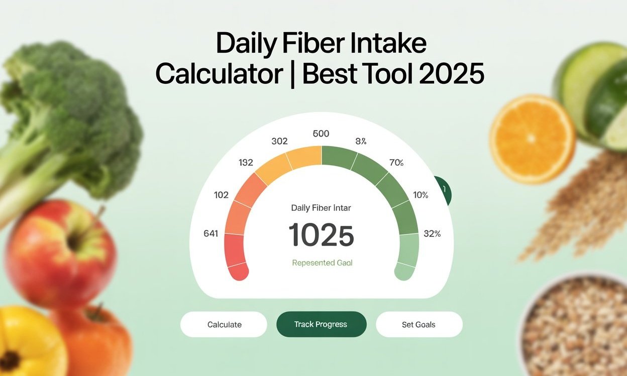 Daily Fiber Intake Calculator